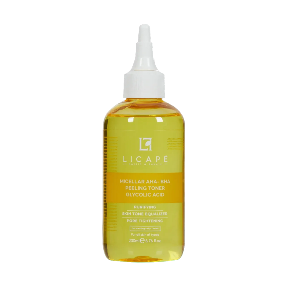Micellar AHA/BHA Peeling Tonic and Glycolic Acid - Tonik