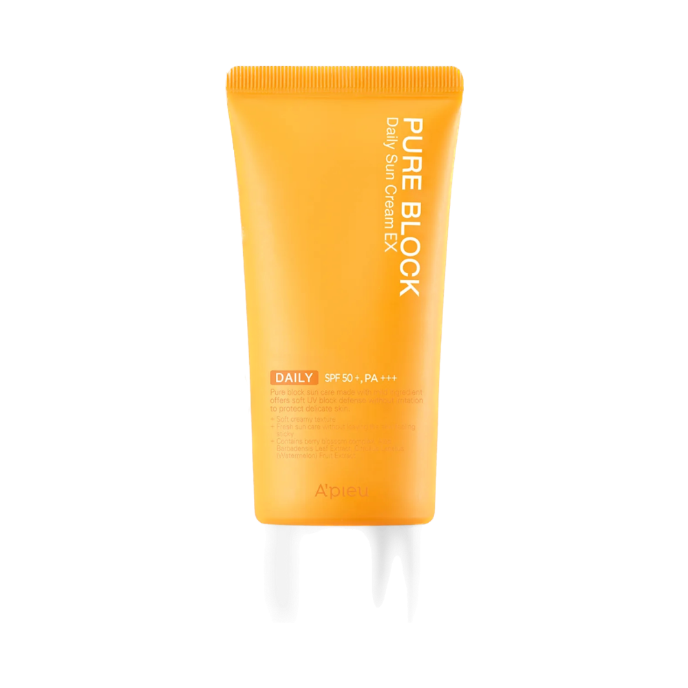 A'PIEU Pure Block Daily Sun Cream Ex [SPF50+/PA++++] - Güneş Kremi