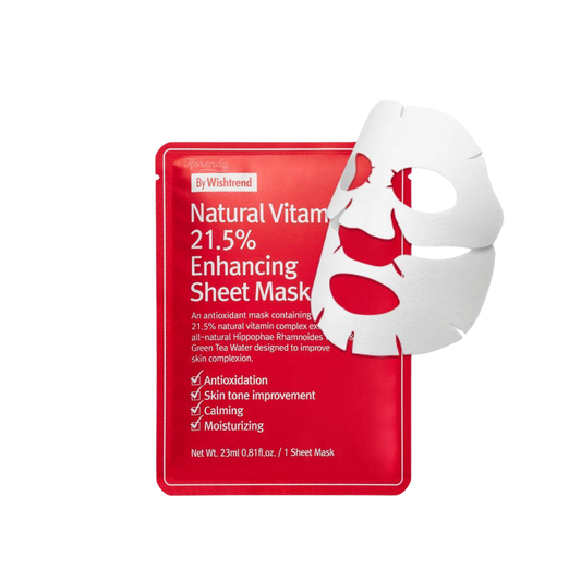 Natural Enhancing Vitamin C 21.5 % - Kağıt Maske