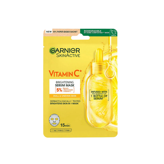 Vitamin C Brightening Serum Mask - Kağıt Maske